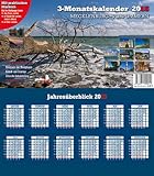 Drei-Monatskalender Mecklenburg-Vorpommern 2015: Praktischer Monatsplaner mit meckl.-vorp. Kalendarium by 