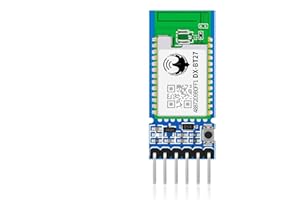 PDDAXLQUE DX-BT27-A Bluetooth Module Long Range Up to 420m BLE 5.1 Support Scanning QR Code to Connect Wireless Bluetooth TF Transceiver Module for Arduino Compatible with Android/iOS