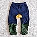 Set 3 LOCOMO Baby Boy Cartoon Animal Bear Striped Star Pant Medium FBT001BM