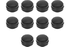 ‎ACOUTO Acouto 10 Stück Bremse Bleeder Schraub Kappe Fetting Cap Gummi-Staubs Chutz Abdeckung Zerk Fitting Cap, Geeignet für Autos Motorrad Maschinen, OE-Nummer 222101