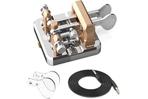 Putikeeg CW Morse Taste, Telegrafen Taste, Amateurfunk CW Taster,Morse Code geraet, Telegrammtastatur, Morsecode Sender, CW Tasten Doppelhebel