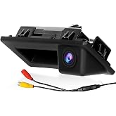 Hodozzy Car Rear View Camera Waterproof 170&deg; Angular Night Vision Backup Camera for VW Passat/Touareg/Tiguan/Sharan, Audi A3