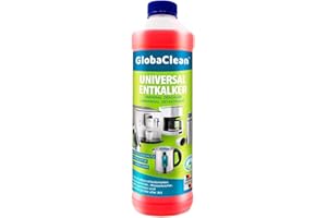 GlobaClean® Odkamieniacz do ekspresów do kawy 750 ml | ekspres do kawy | czajnik elektryczny | wysokiej jakości formuła pielęgnacyjna | idealny do utrzymania wartości ekspresu do kawy