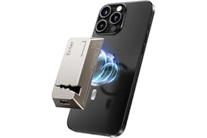 ‎MOVE SPEED MOVE SPEED Portable SSD 512GB mit magnetischer Funktion Bis zu 2.000MB/s, USB 3.2 Gen 2x2, Unterstützt 4K ProRes HDR, Magnetische SSD Externe Festplatte Funktioniert mit Apple Find My