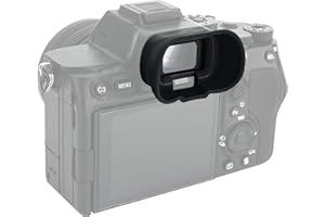 PROFEZZION Extended-Type Soft Silicone Eyepiece for Sony Alpha A7M5 A1 A1II A9III A7RV A7SIII A7V A7IV ILCE-1 ILCE-1M2 ILCE-7RM5 ILCE-7SM3 ILCE-7M4 ILCE-7M5 Camera Replaces Sony FDA-EP19 & FDA-EP21 Deep Eyecup