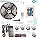Price comparison product image Smart Wifi LED strip lights Kit - Works with Alexa,Google Assistant,Supports Timer/Voice/Music Phone APP & IR Remote Control,RGB 5050 LED 5M Includes Solderless Connectors Kit for DIY,By Brightfour