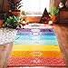 Produktbild Colorful Gobelins Yoga Mat Stripes Rainbow Tuch Serviette Fringe Quaste Sky Edge, Yoga Mat Mandala 75 cm * 150 cm Energieeffizienz Klasse A ++]