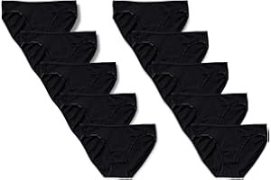 Amazon Essentials Kobiety Bawełniane majtki bikini (dostępne w wersji Plus Size)