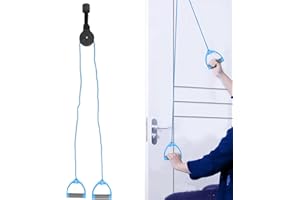 LADIESHOW Shoulder Exercise Pulley,Atemi Sports Shoulder Pulley for Physiotherapy,Shoulder Pulley, Arm Rehabilitation Assisting Exercise Equipment for Rotator Cuff Recovery Improve Flexibility
