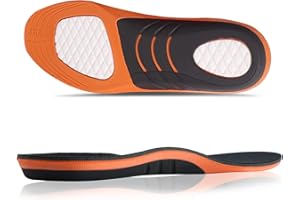 Aomiduo Solette Scarpe Memory Foam piedi piatti Plantari Sollievo dal dolore al tallone Fascite plantare Ortopediche Supporto per arco plantare per migliorato Dolore ai piedi Soletta per Uomo e Donna