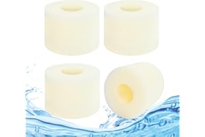 KATELUO 4 Stück Filterschwamm Typ S1 Schaumstoff-Poolfilter, Schwimmbad Filter Schwamm, Typ S1 Filterschwamm Kartuschen Hochelastisch und Wiederverwendbare Schaum Pool Filter für Poolreinigung