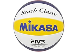 MIKASA Plażowa klasyczna siatkówka plażowa niebieski/żelowy/czerwony 5