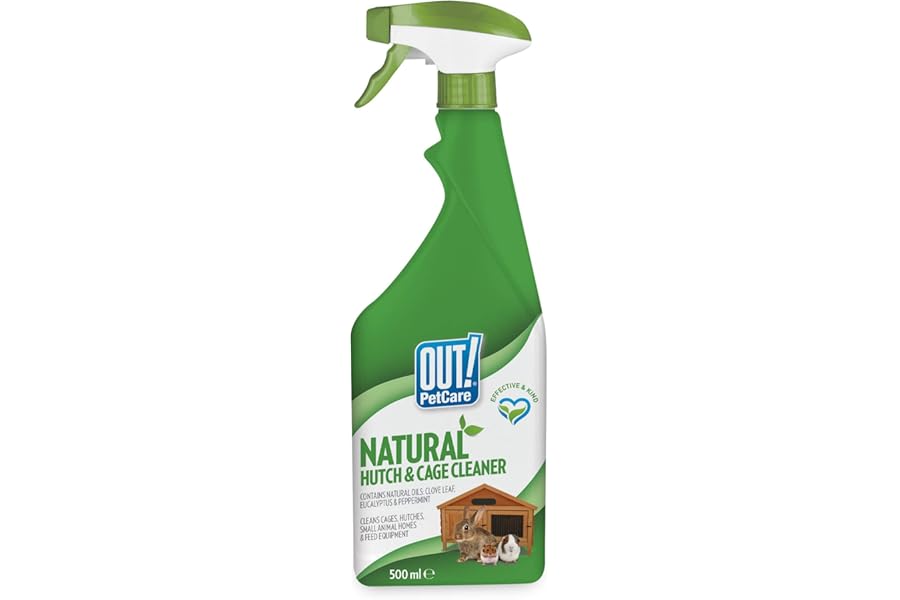 OUT! Cage and Hutch Spray Cleaner, 500 ml