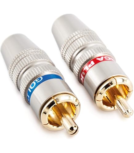 Furutech FP-120 F (R) RCA Plug (1 Piece) Red : Amazon.de