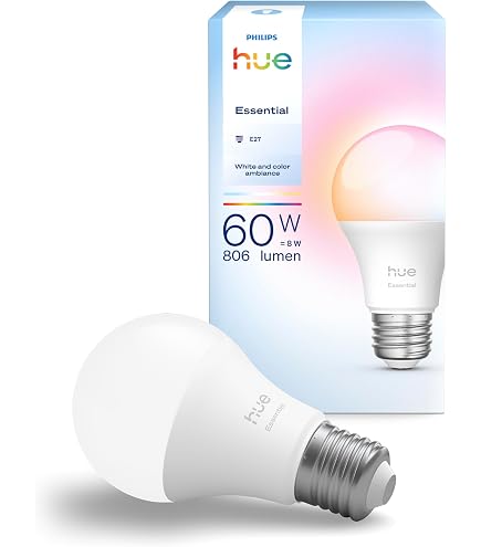 Philips Hue Beyaz ve Renkli A21 Yüksek Lümen Akıllı Ampul, 1600