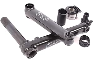 KHEbikes 22 BMX Crank Set 48T MID BB CrMo 22 mm Hollow Axle Laser Logo 816g