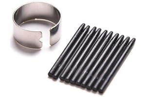 BAAQII 10Pcs Pen Nibs Replacement Stylus for Wacom Intuos 3/4 BAMBOO CTE MTE CTL Series Stylus