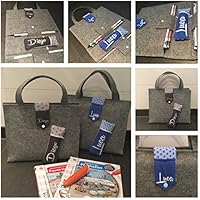 All-in-ONE | Buchtasche für bis zu 4 tiptoi Bücher + Tasche für den tiptoi Stift | WUNSCHNAME | viele Stoffdesigns zur Auswahl | Zubehör tiptoi | Handmade | aus Deutschland | tolles Geschenk