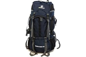 Outdoorer Sac à Dos Tour Bag 50 de, Sac à Dos de Voyage Robuste, Convient également comme Bagage à Main à Bord d'un Avion