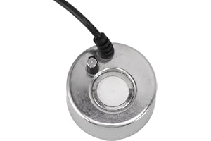 Ultraljudsdimgenerator 12 V DC för dammar och fontäner, vattentät sprayflaska, värmefri luftfuktare, legering, 120 g