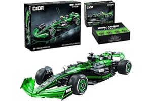 MocSpaß Technik KIemmbausteine für CADA Master Bausatz, MOC Technik Auto für Kinder, Erwachsene, Baumeister(Originalverpackung) (C64010W Formel 1)