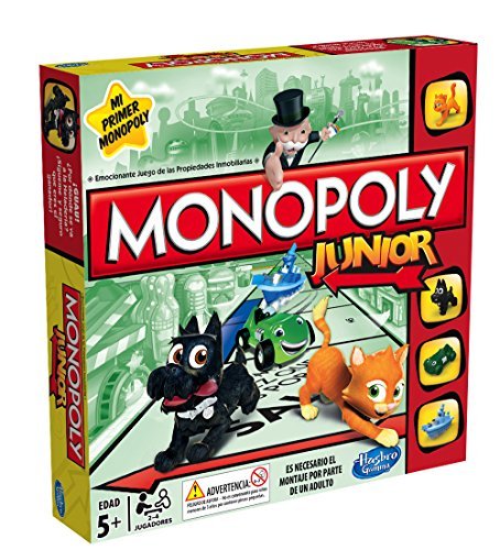 Hasbro Gaming - Juego de mesa Monopoly Junior (A6984105) (versión española)
