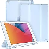 FINTIE Custodia per iPad 10.2 Pollici 9a / 8a / 7a Generazione (2021 2020 2019) con Built-in Pencil Holder - Sottile Leggero 