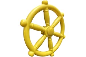 GENERIC Pirate Ship Kids Steering Wheel Toy, Jungle Gym Steering Wheel for PlayHouse Outdoor