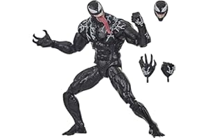 CACACOOK Venom Action Figure,Marvel Legends Series Carnage,Carnage Venom Anime Action Figure Movable Characters Model Statue Toys,Venom Collectible Action Movie Figure Joints Movable Doll Toy (black)