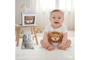 RUGUIES- Cinturón Anti Cólicos para Bebé- Saquito Térmico de Perlas Cerámicas Especiales + Gel Frío para Congelador-Fajita Ajustable- Alivio de Gases-Bolsita de Algodón Orgánico Transportable