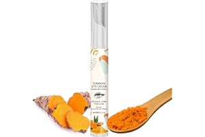 SHEFAVE Turmeric Eye Cream, Turmeric Under Eye Cream for Dark Circles, Eye Bags Remover, Under Eye Brightener, Eye Cream Anti Aging, For Puffy Eyes, Dull Eye Skin, Fine Lines, Firming, Hydrating, Moisturizing