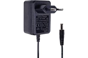 BNBBSC 12V Charger for Children's Electric Cars, 12V 1A Battery Charger for Ride On Toys, Motorcycles, SUVs, ATVs and More - Compatible with 2.1mm x 5.5mm DC Plug