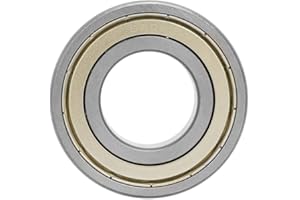 YANMIS Rodamiento de bolas, 6206-ZZ 30x62x16mm Rodamiento de bolas de ranura profunda Rodamiento de bolas de metal con doble blindaje para motores pequeños/Aplicaciones domésticas