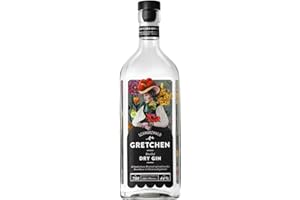 ‎SCHLADERER GRETCHEN Distilled Dry Gin, harmonischer Schwarzwald Gin der Hausbrennerei Schladerer, natürlich herb und fruchtig frisch mit feinen Quittennoten (1 x 0.7l)