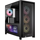 Corsair FRAME 4000D LCD RS ARGB Fanlı LCD Ekranlı Mid-Tower CC-9011326-WW Bilgisayar Kasası