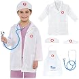 Krankenschwester-Set Von Smiffys - Inkl. Kittel, Stethoskop & Stirnband, Perfekt Für Halloween