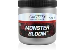 GROWMANIA.ES GROWMANIA Fertilizante Monster Bloom en Polvo de Grotek 500GR | Abono para la Floración de Plantas y Cultivos | Etapas Intermedias