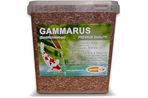 pondovit Gammarus (Bachflohkrebse - Premiumsnack - Koi Leckerbissen, 5 l