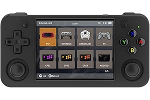 NITEBEAM Console di gioco portatile retrò ANBERNIC RG35XX H, scheda da 64G, oltre 5400 giochi