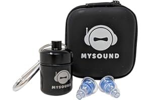 mySound Noise Cancelling Protection Earplugs - Control your Sound (9dB LOW)
