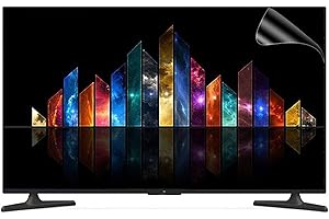 XRRX 43/47/50/55/58/65 Pouces Protecteur D'écran pour TV LCD Film Anti-Reflets Et Anti-lumière Bleue, Film Pet Mat sans Bulle Anti-Rayures Filtre LED pour TV LCD TCL/Toshiba/Sony/LG / 46in 1017x570mm
