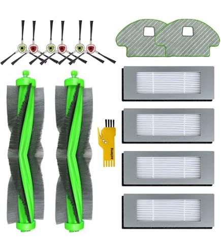 Panni Microfibra Ricambio Per Roomba 205 – 4 Pezzi Lavabili, Per Pavimenti Duri