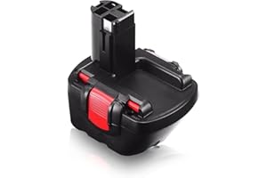 PDstation BAT043 12V 4.8Ah NI-MH Ersatzakku für Bosch 12v Akku BAT045 BAT120 BAT139 2607335542 2607335526 2607335274 2607335709 GSR 12-2 12VE-2 PSR 12 GSB 22612 GSR12 Ersatz akku für Bosch Akku 12v