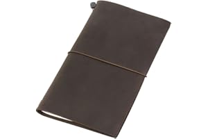 トラベラーズカンパニー Traveler's Notebook Brown Leather (1, 1 LB) by Office 4 All