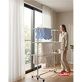 Ceraware Home Lite Premium 3 Katlı &Ccedil;amaşırlık Made in Korea Tekerlekli &Ccedil;amaşır Kurutmalık Eco Gri
