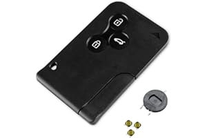 HIGH FIVE - Kit de reparación con autocierre para Tarjeta de Renault Megane 2 o Scénic 2 (Solución al Problema de Tarjeta no detectada), con Bobina y pulsadores