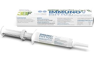 Trebifarma Immunov Phyto Pasta per Cani e Gatti – Supporto Naturale alle Difese Immunitarie – Mangime Complementare per il Sistema Immunitario – Siringa Graduata Multidose da 30g