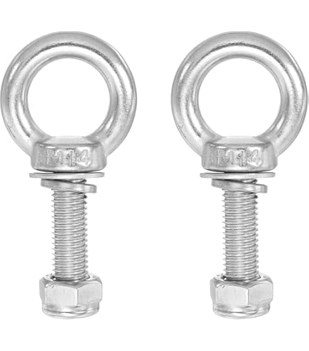 Boat Fittings Eye Bolt Long 316 Stainless Steel Eye Bolt With Metric Thread | Marine Grade | Freepost Shipping Eye Bolt Stainless - Foto 5