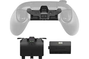 AKNES RetroFlag SuperPack Controller Back Paddles für Xbox Series X|S, Programmierbare Back Button Attachment, 1000mAh Akku, Mapping/Six-Axis Gyro/Turbo, Kompatibel mit Windows/Switch/Steam Deck