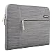 Produktbild MOSISO Laptop Hülle Sleeve Denim Stoff Tasche kompatibel 15-15.6 Inch MacBook Pro, Notebook Computer, Grau
